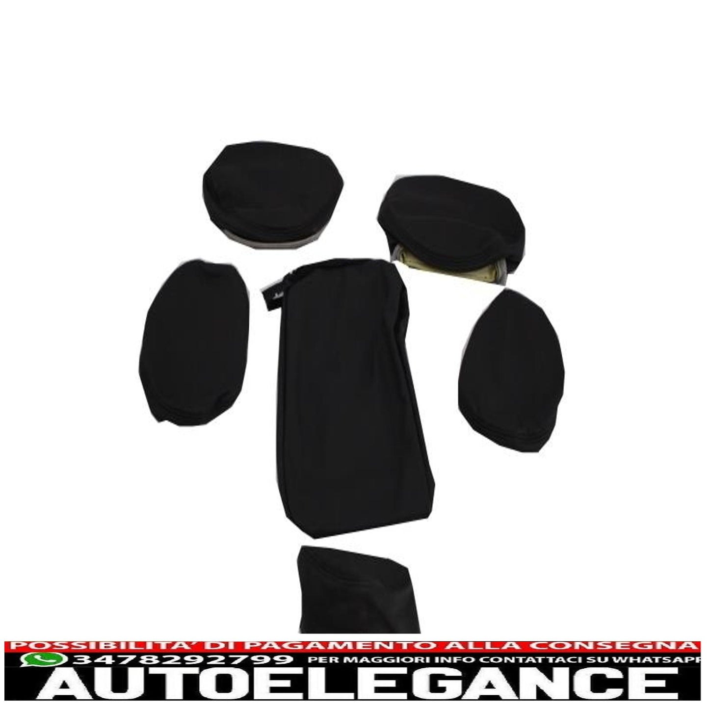 Coprisedili completi in pelle adatti per kia sportage AUTOELEGANCERICAMBI
