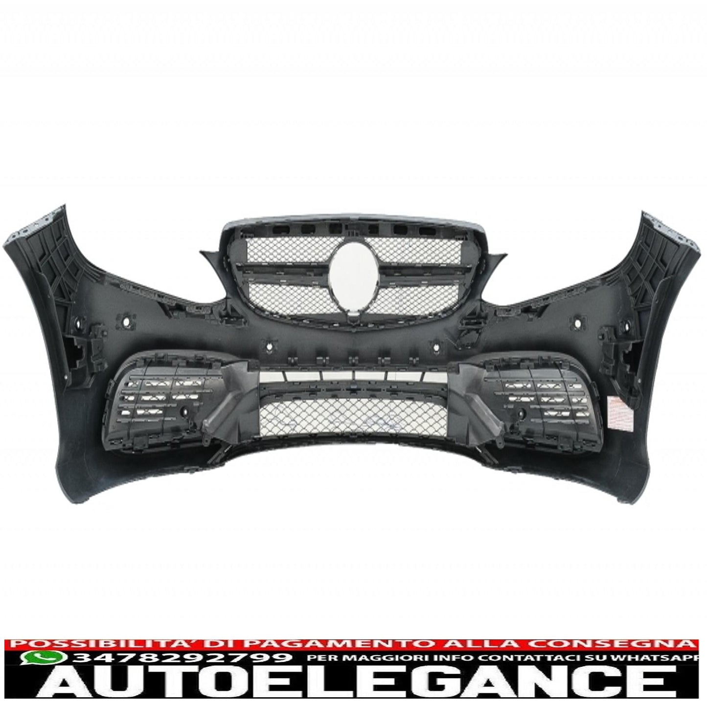 complete body kit with black exhaust tips suitable for mercedes e-class w212 facelift (2013-2016) design e63 