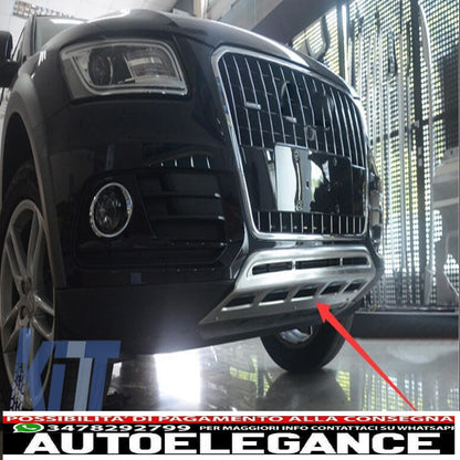 off-road skid plates suitable for audi q5 8r restyling (2013-2016)