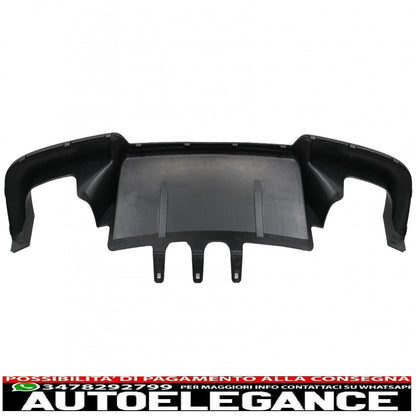 diffusore d'aria a doppia uscita adatto per bmw serie 5 f10 f11 (2011-2017) m design