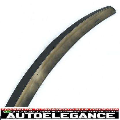 Boot Spoiler Suitable for Mercedes C-Class Coupe C205 (2014-up) Matt Black 