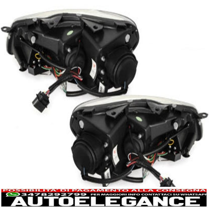 headlights suitable for vw golf 6 (10.2008-2012) tru drl daytime black 