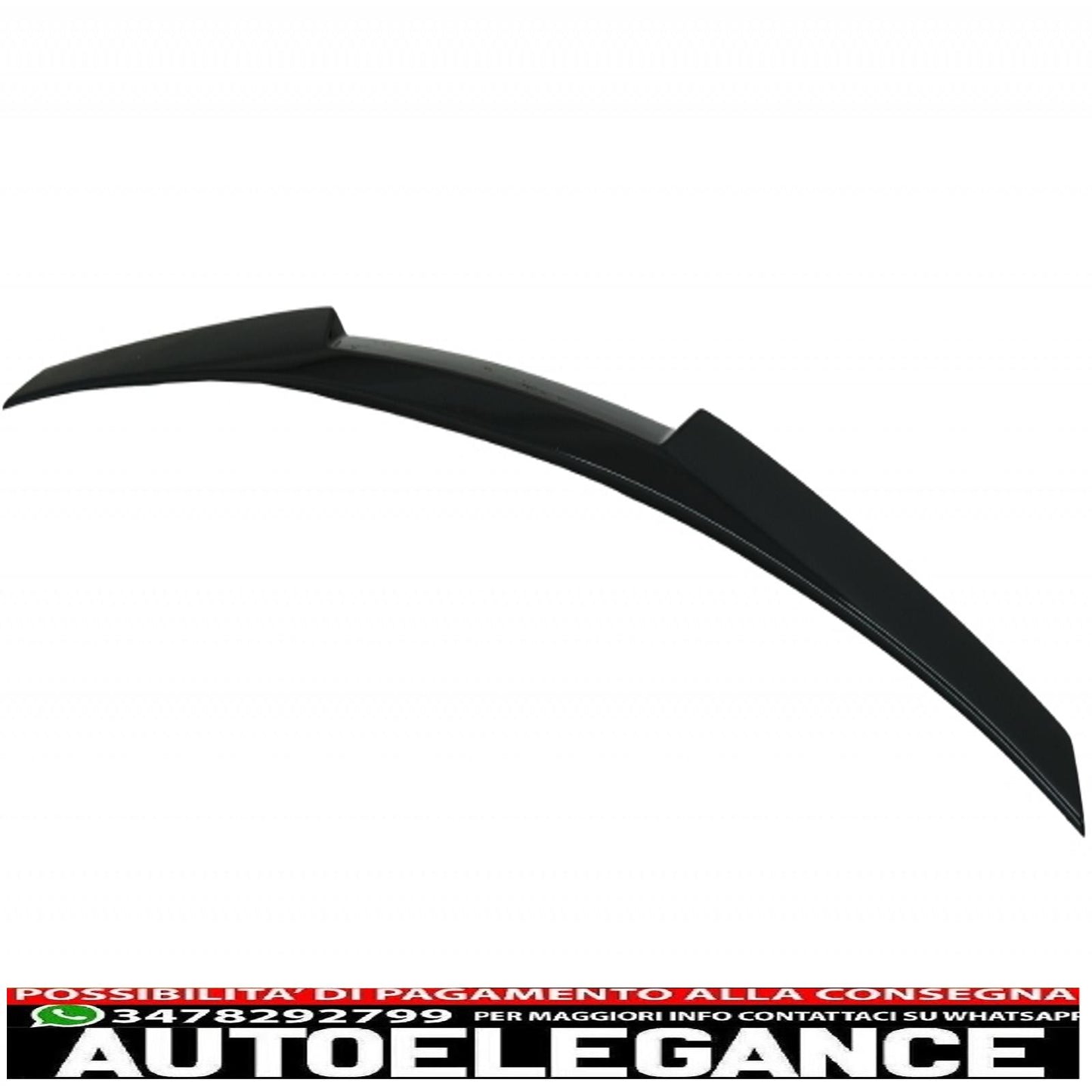 diffusore posteriore con spoiler per il bagagliaio e coperture degli specchietti adatto per BMW Serie 4 F32 Coupé (2013-) M Performance Design