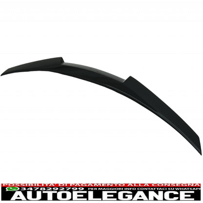 diffusore posteriore con spoiler per il bagagliaio e coperture degli specchietti adatto per BMW Serie 4 F32 Coupé (2013-) M Performance Design