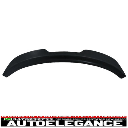 Spoiler sul tetto aggiuntivo per Audi A6 C7 4G Avant 2011-2015 Nero lucido