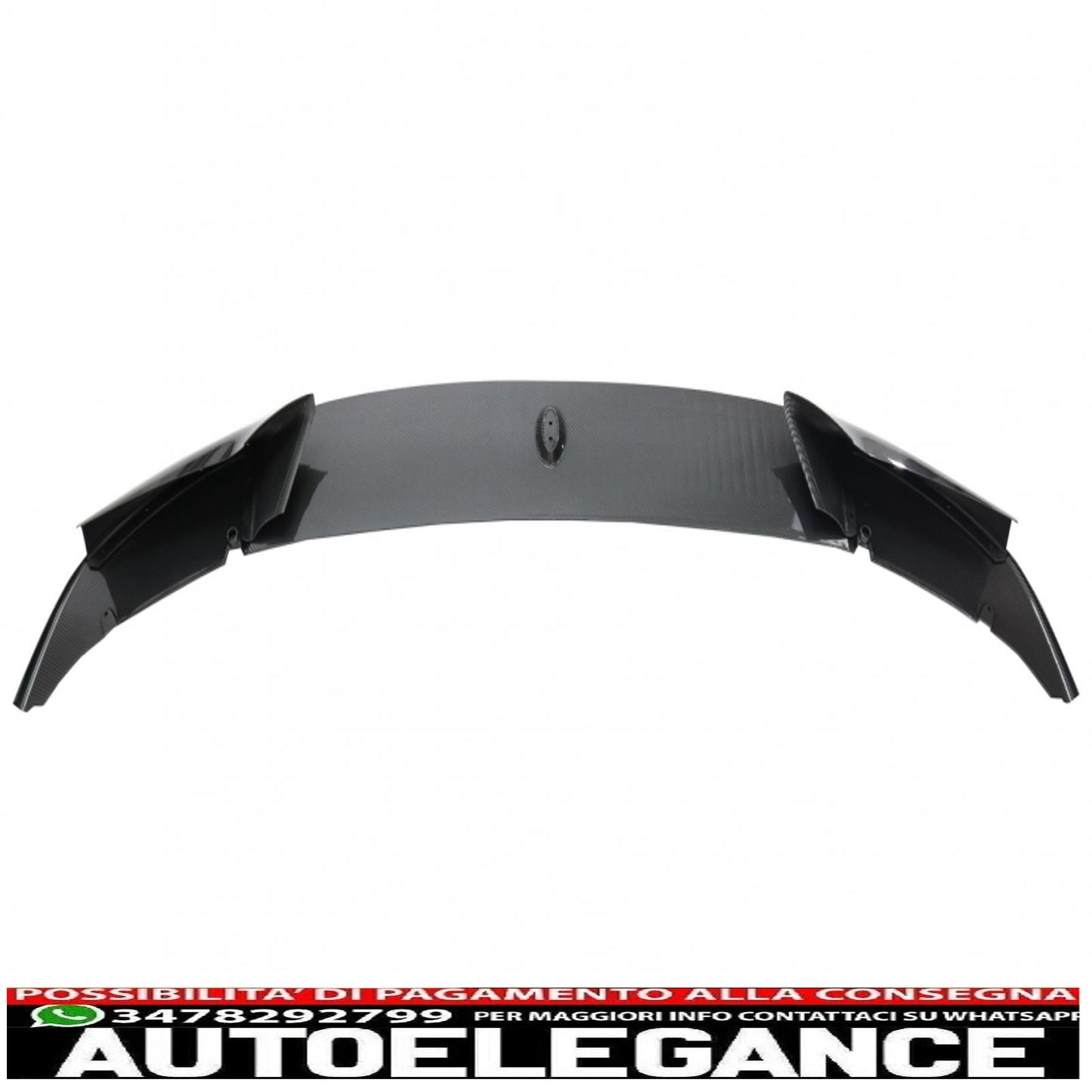 Rivestimento in carbonio per spoiler paraurti anteriore, adatto per BMW serie 5 F10 F11 (2011-2017) berlina Touring M-Performance Design