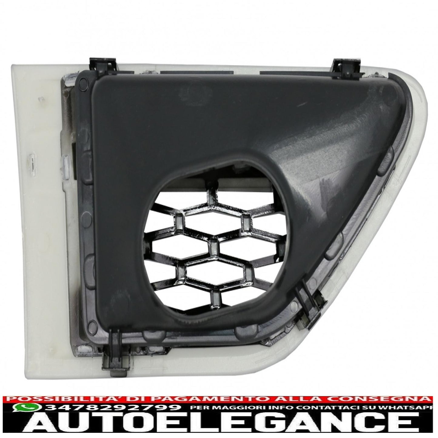 central grille and side air intakes group suitable for range rover sport facelift (2009-2013) l320 look autobiography silver edition
