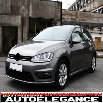 Paraurti anteriore adatto per vw golf vii 7 (2013-2017) look r-line