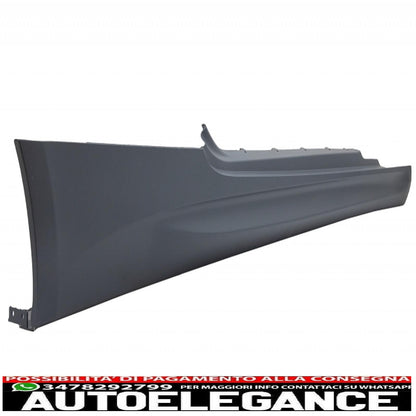 paraurti anteriore con minigonne laterali adatto per bmw serie 3 e92 coupe e93 cabrio (2006-2009) m3 look senza proiettori