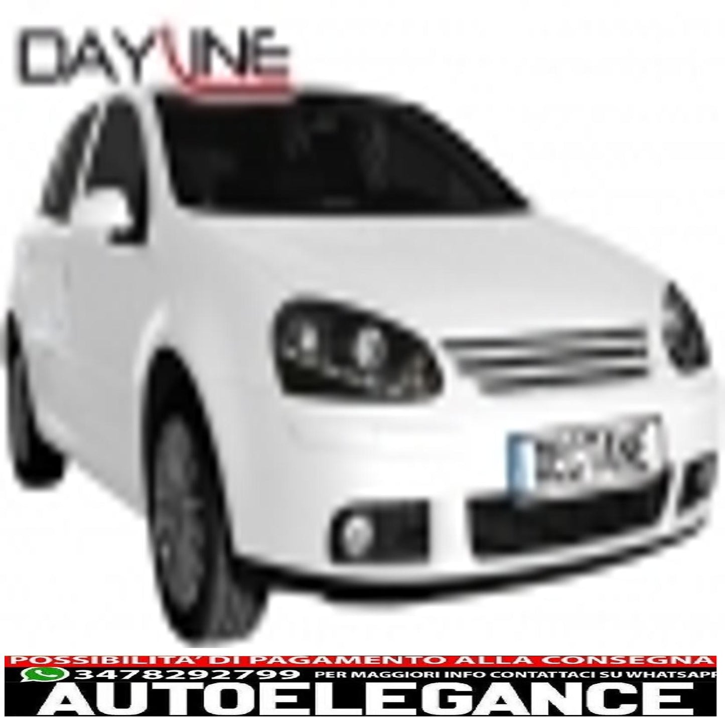 dayline headlights suitable for vw golf v 03-09_drl optic_hid_black 