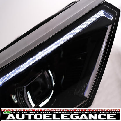 headlights suitable for vw passat b8 3g facelift (2016-2019) led look 2020 with sequential dynamic cornering lights 