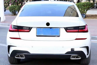 Paraurti lembi ali laterali tiller per BMW serie 3 G20 G21 G28 M-Sport nero-mostra il titolo originaleTesto originaleAlette paraurti alette laterali per BMW Serie 3 G20 G21 G28 M-Sport Nero