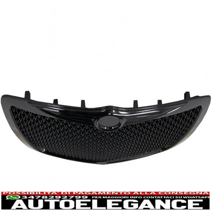 griglia anteriore adatta per chrysler 300c berlina avant bentley look (2004-2011) edizione pianoforte nera