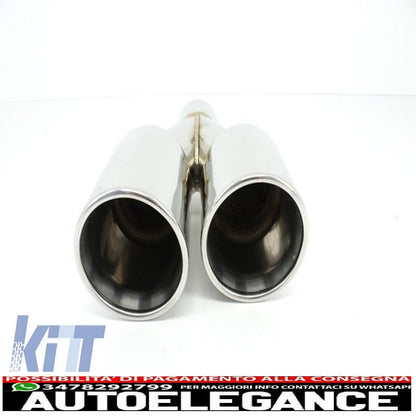complete body kit suitable for bmw f11 5 series touring (station wagon, estate, avant) (2011-up) m-technik design with m-power exhaust silencer