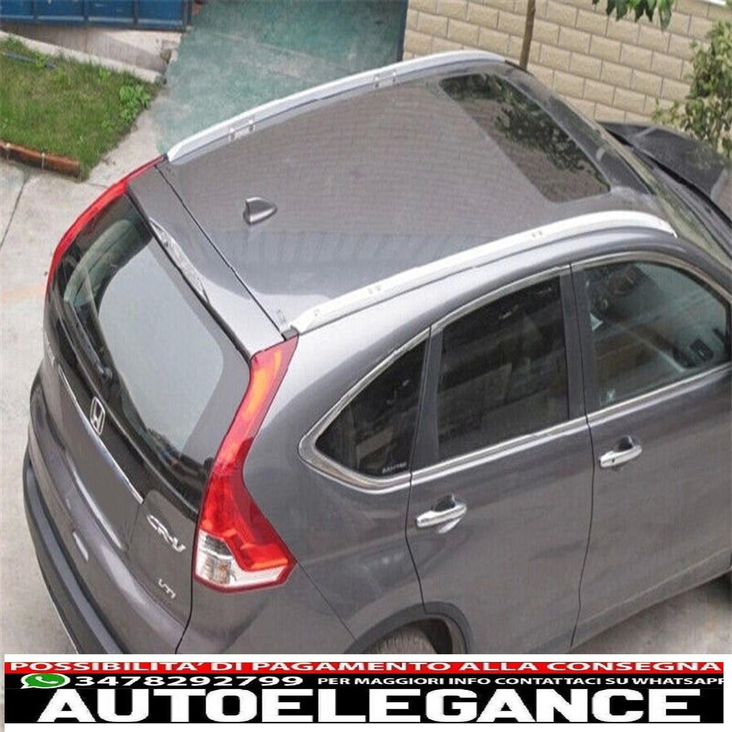 Roof rack handrails suitable for Honda Crv (2012-2016) iv generation