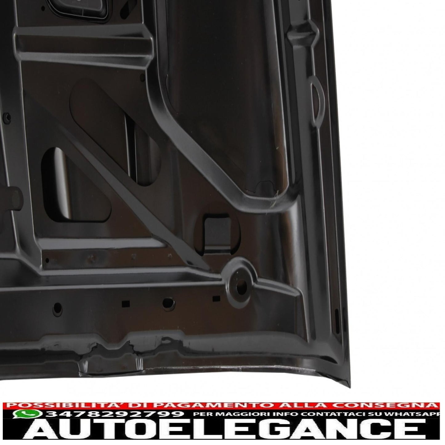 cofano adatto per Jeep Wrangler 2d e 4d (2007-2017) 10° anniversario design hard rock AUTOELEGANCERICAMBI