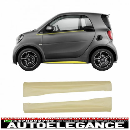 side skirts suitable for smart fortwo 453 (2014-up)
