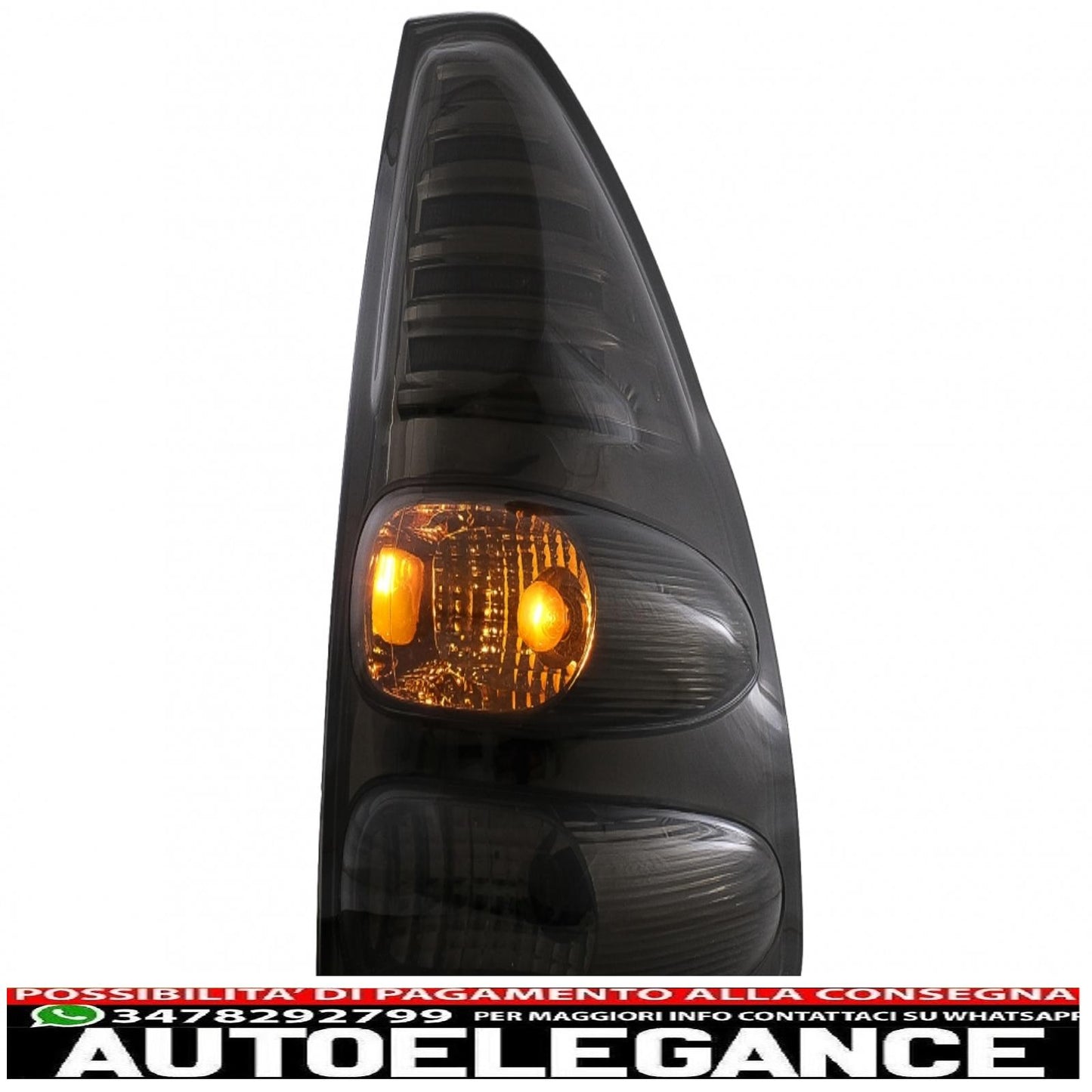 LED rear lights suitable for toyota land cruiser fj120 (2003-2008) smoke