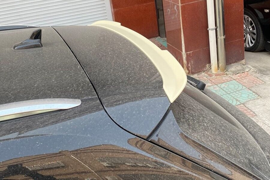 ROOF SPOILER WING SUITABLE FOR AUDI Q5 FY 2017-2020 TUNING LOOK GLOSSY BLACK 