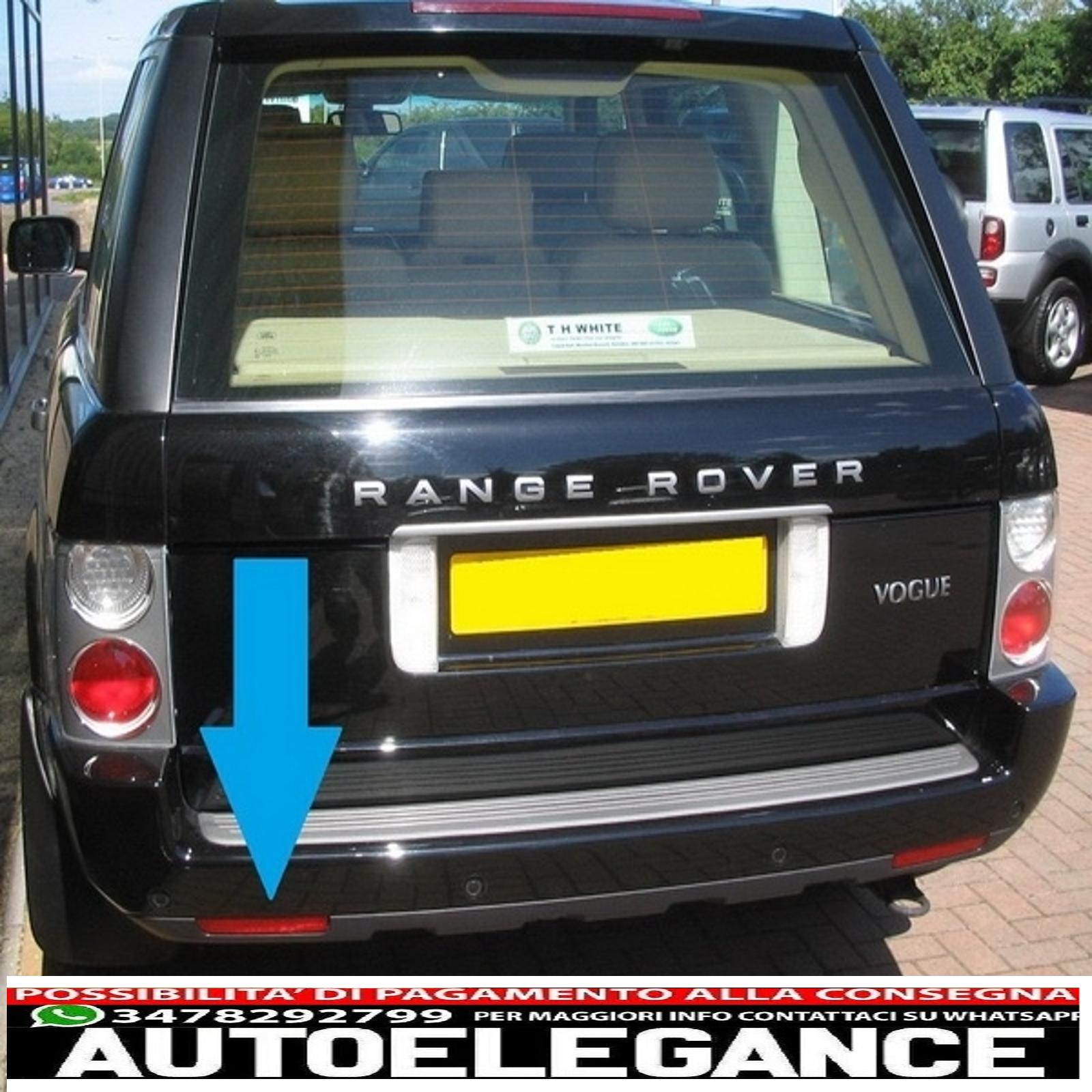 Catarifrangenti paraurti posteriori adatti per land rover vogue l322 (2002-2012) freelander 2 / lr2 (2008-2013) AUTOELEGANCERICAMBI