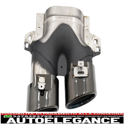 Suggerimenti per il diffusore per Mercedes GLC SUV X253 Facelift 20- GLC43 Pacchetto Look Night