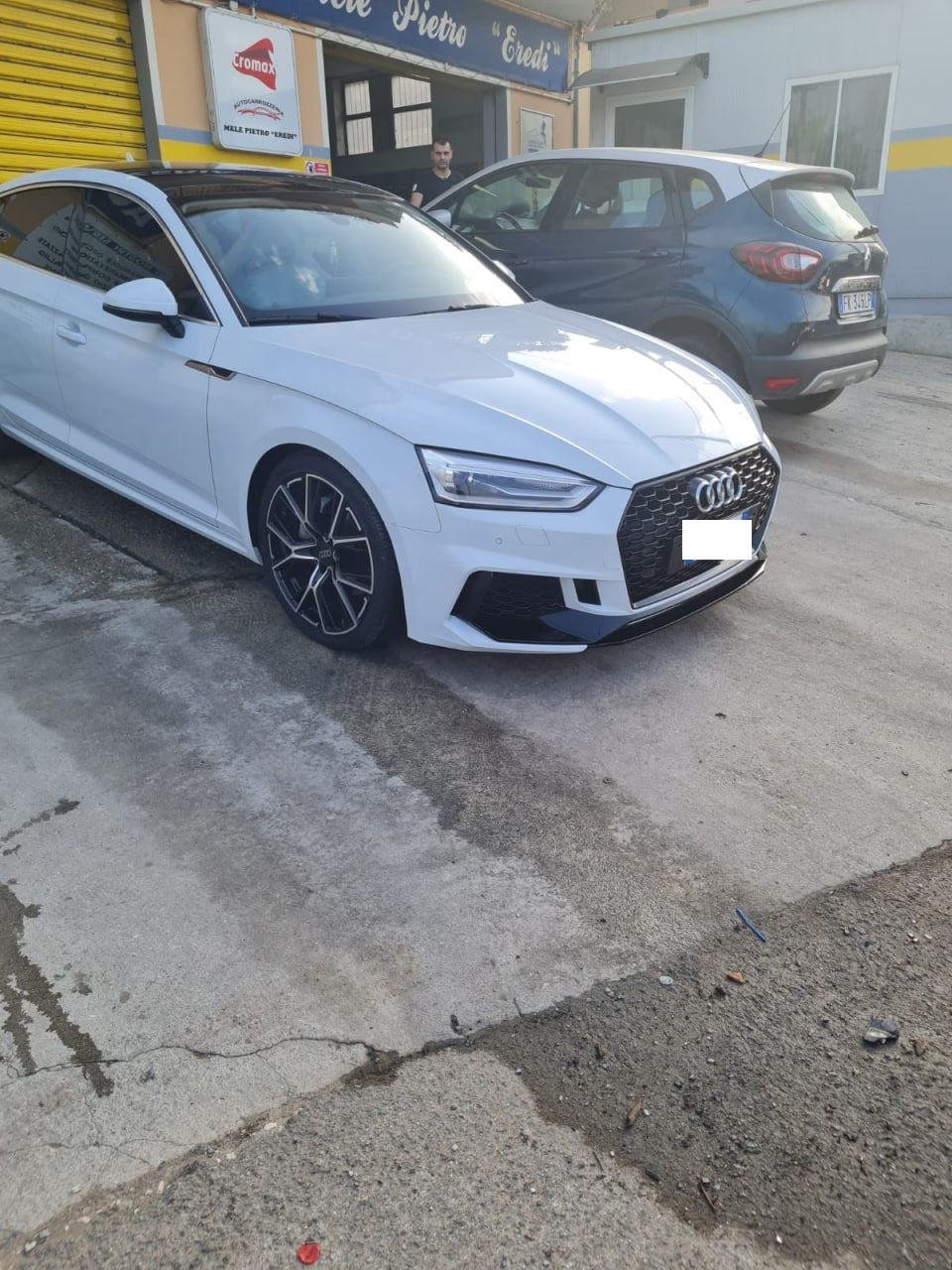 PARAURTI ANTERIORE ADATTO PER AUDI A5 F5 2016-2019 LOOK RS5 DESIGN SPORTIVO