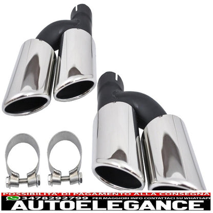 Gonna paraurti posteriore, diffusore d'aria e terminali di scarico adatti per audi a4 b8 restyling limousine/avant (2012-2015) con griglia anteriore senza badge e coperture per fendinebbia, solo look s-line, paraurti standard