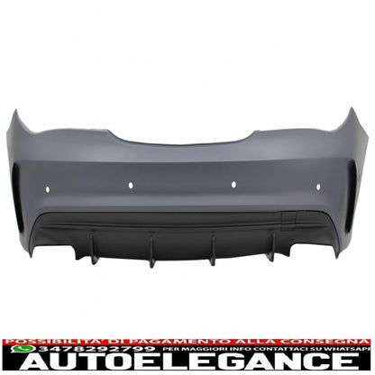complete body kit with chrome exhaust tips suitable for mercedes cla c117 w117 (2013-2018) restyling cla45 design