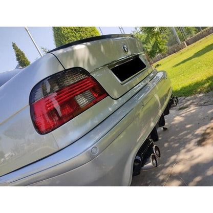 M5 LOOK DIFFUSER BMW 5 SERIES E39 UNDER BUMPER GLOSSY BLACK ABS 0116
