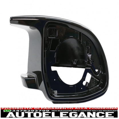 Calotte specchietti adatte per bmw x3 g01 x3 g08 x4 g02 x5 g05 x6 g06 x7 g07 (2017-2020) m sport design nero pianoforte AUTOELEGANCERICAMBI