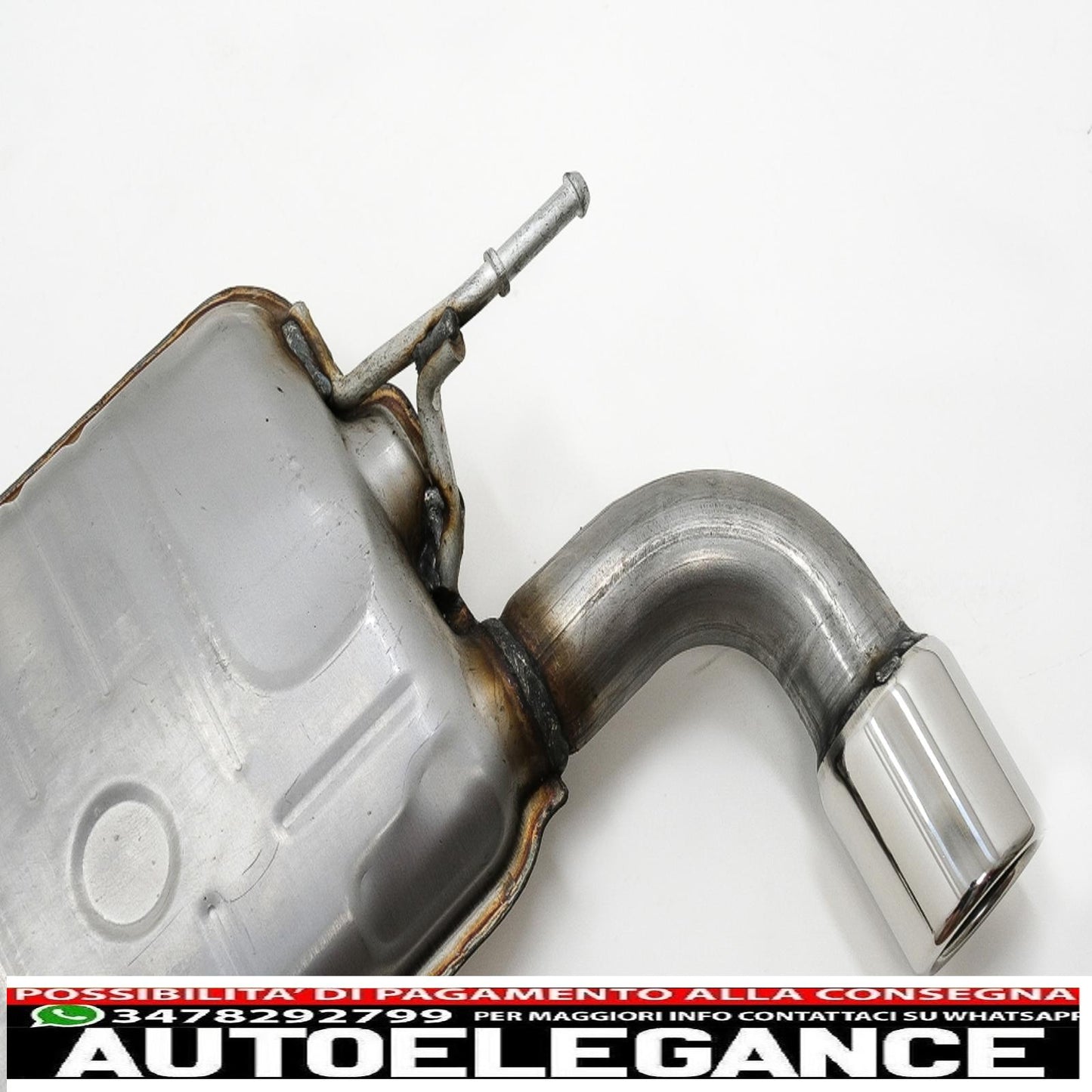 complete exhaust system suitable for vw golf 7 vii (2013-up) gti design