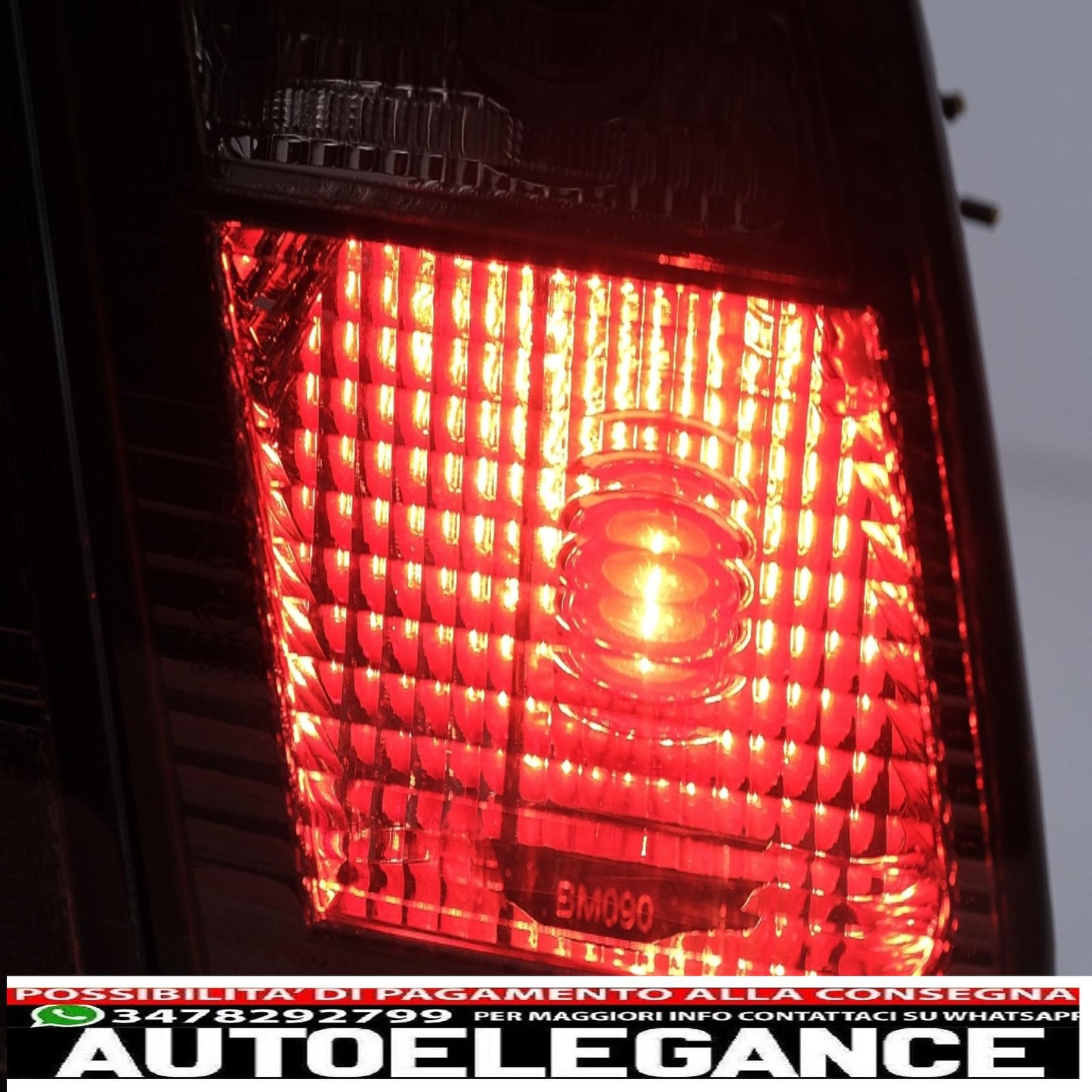 led rear lights suitable for bmw 3 series e46 limousine 4d (09.2001-03.2005) smoke
