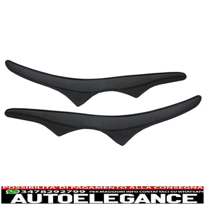 Front Bumper Spoiler with Headlights Eyebrows Suitable for BMW 3 Series E92 E93 (2006-2009) Coupe Cabrio M-Tech Sport Design 