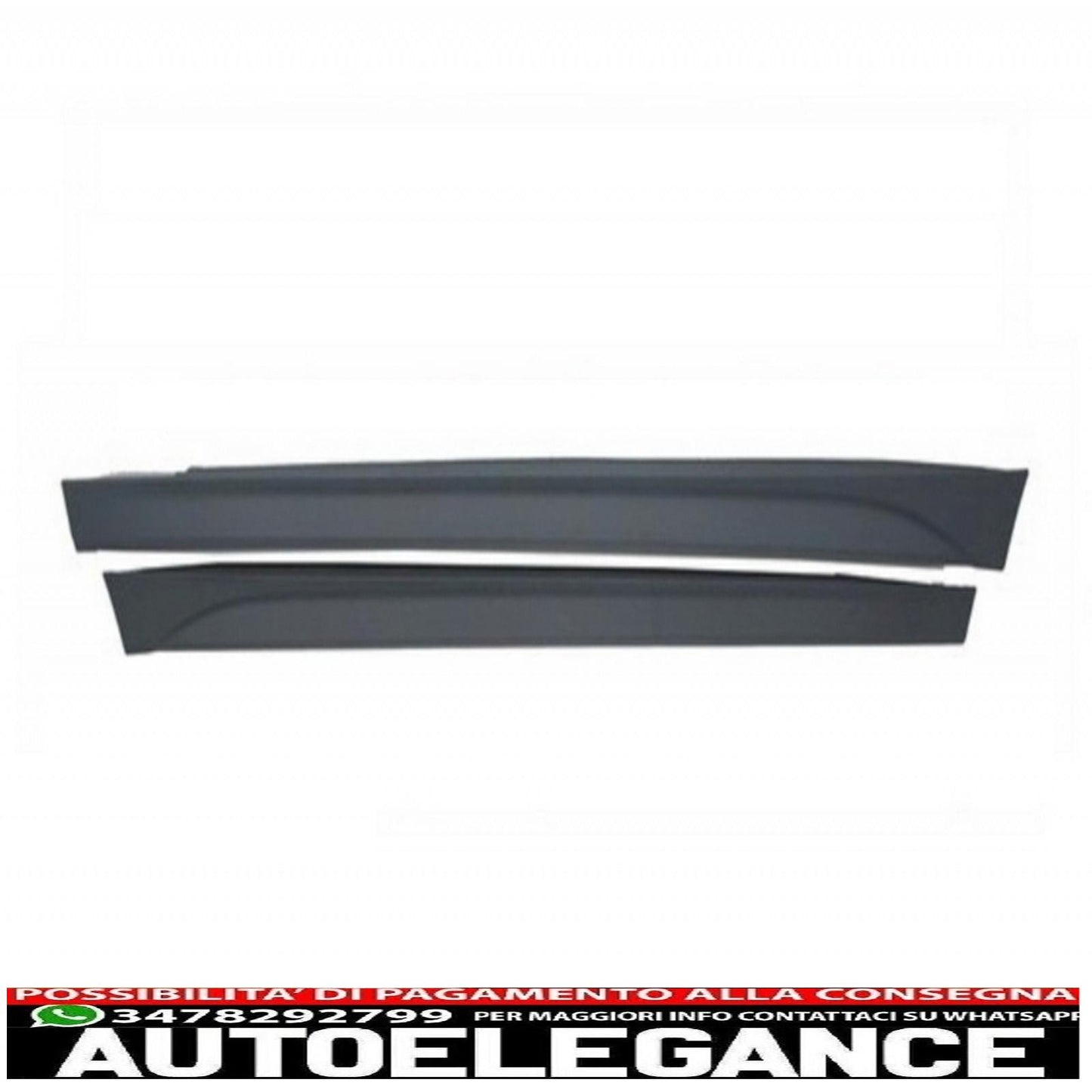Complete body kit with dual chrome dual exhaust tips suitable for BMW 3 Series F30 (2011-2019) M-Performance design