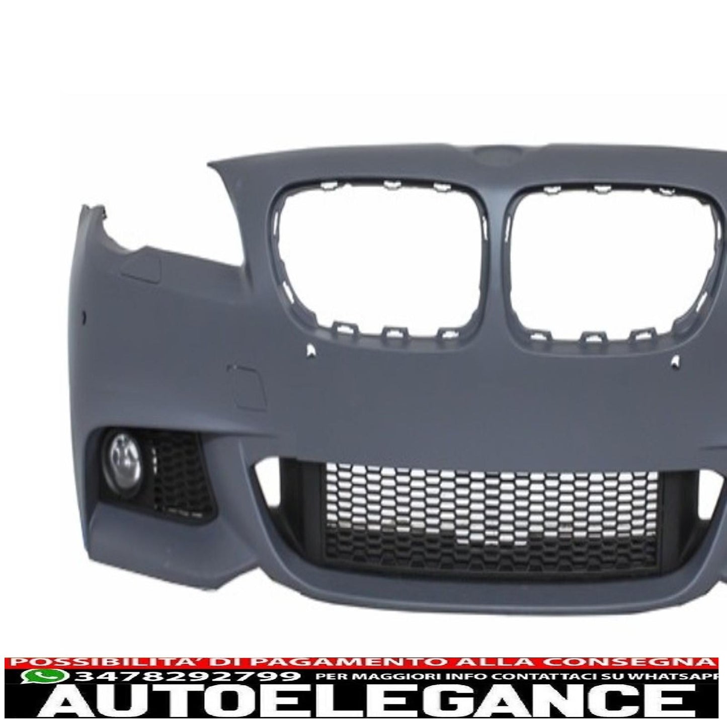 Paraurti anteriore adatto per BMW F10 F11 Serie 5 (dal 2011 in poi) design m-technik