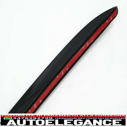 Decorative Roof Rails Suitable for BMW X6 F16 (2015-2019) Piano Black 