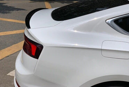 SPOILER BAGAGLIAIO ADATTO PER AUDI A5 F5 COUPE CABRIO 2017+ LOOK NERO LUCIDO