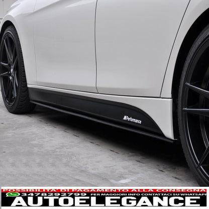 side decals matt black vinyl sticker suitable for BMW 3 series F30 F31 (2011-up) M-Performance design 