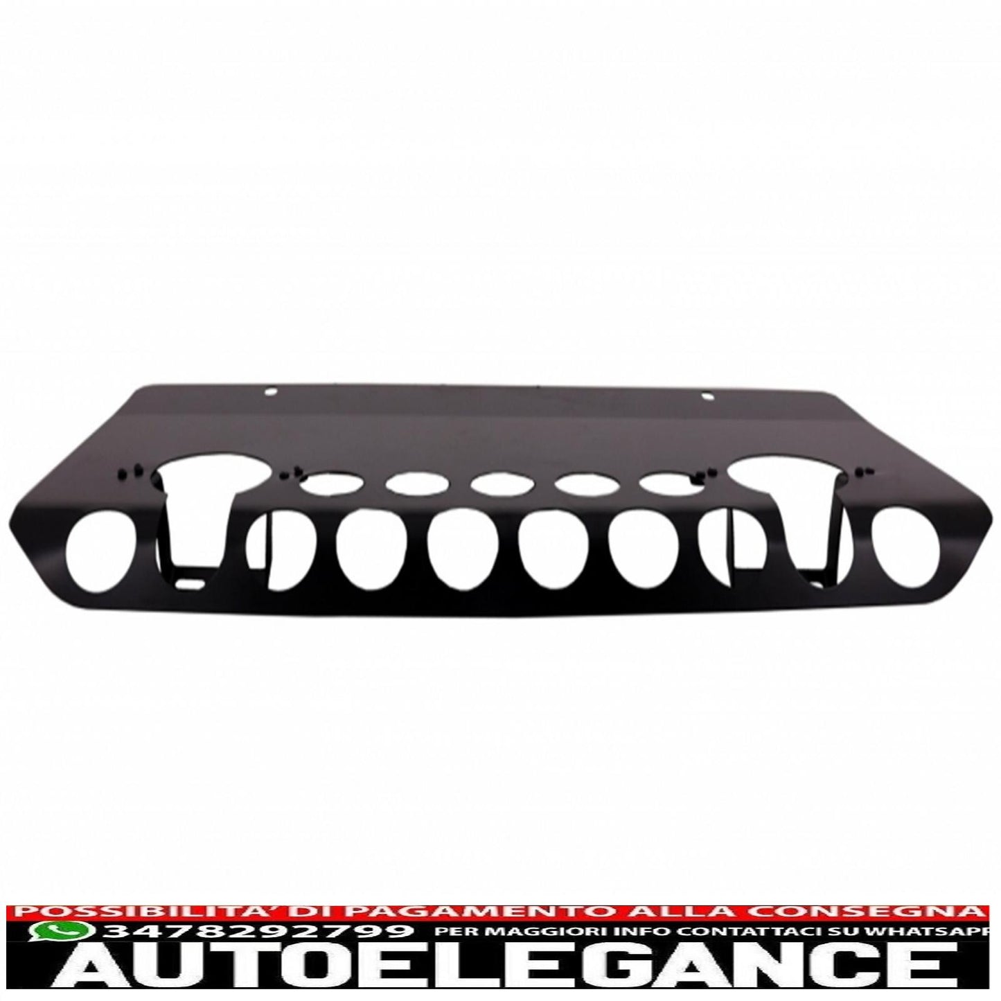 Front bumper skid plate off road spoiler led drl extension suitable for mercedes g class w463 (1989-2016)