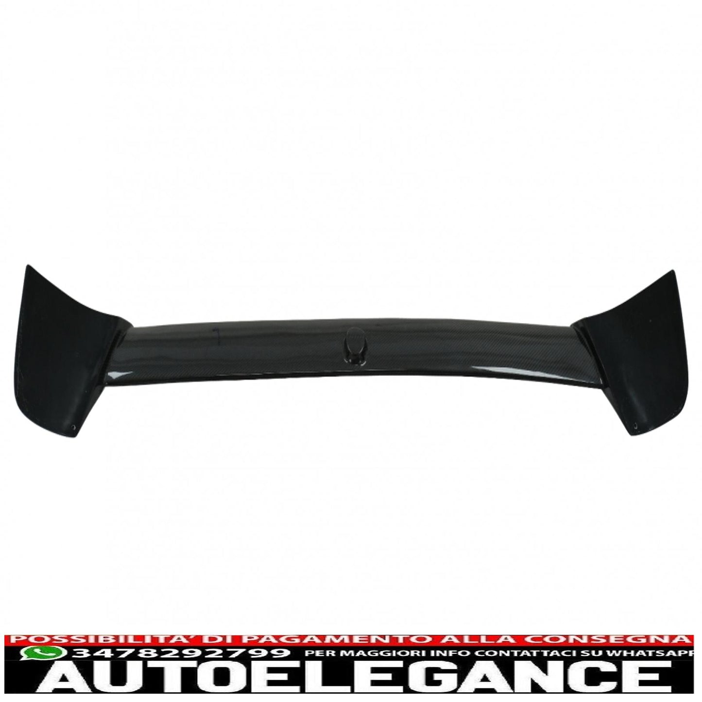 Trunk Roof Spoiler Fit For Porsche Cayenne 958 II SUV (2015-2017) Carbon Fiber 