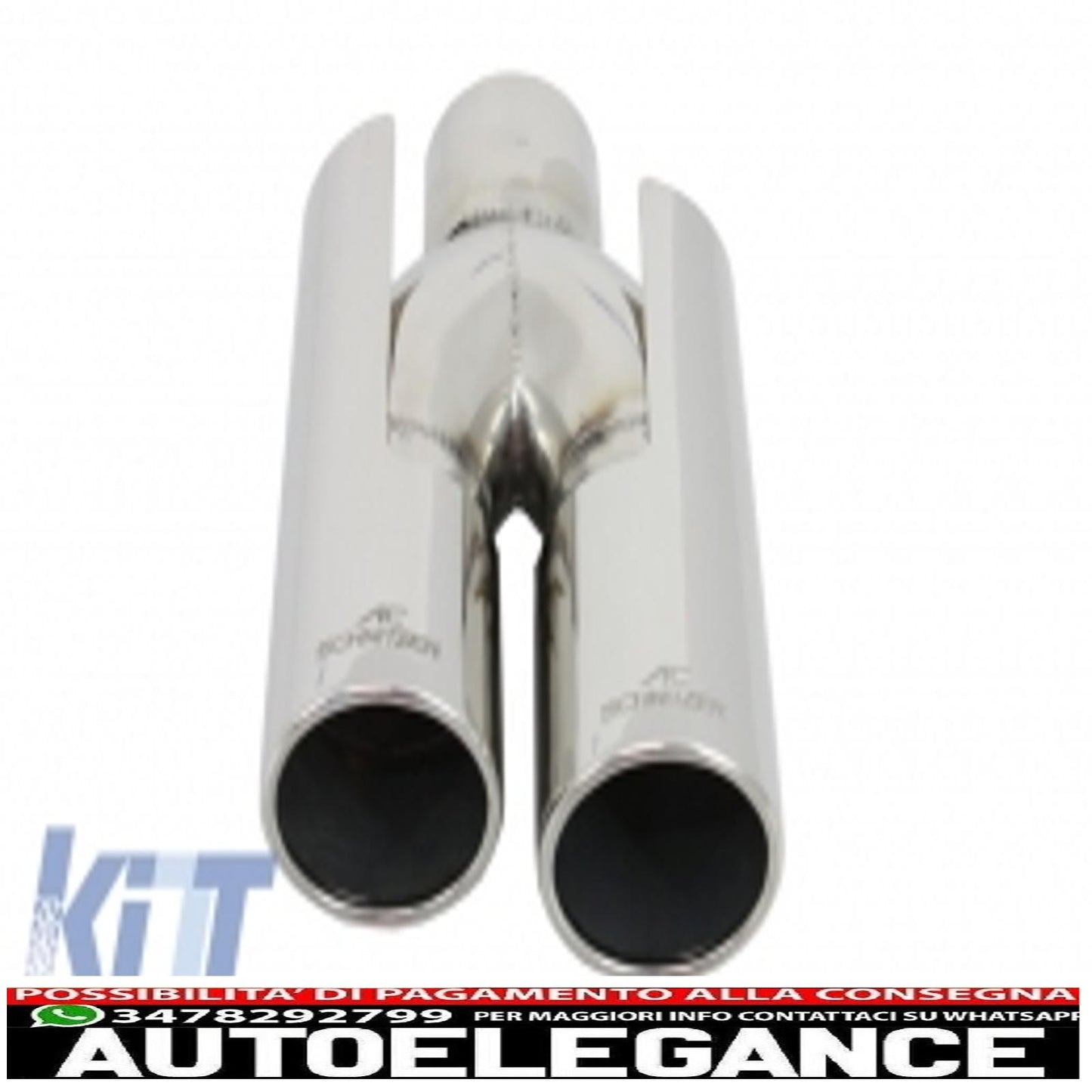 complete body kit suitable for BMW F30 (2011-up) m-performance design with tailpipes on the left 