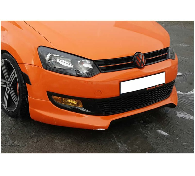 UNDER BUMPER VW POLO 6R 6C STANDARD RAW LOOK SPORTY DESIGN 