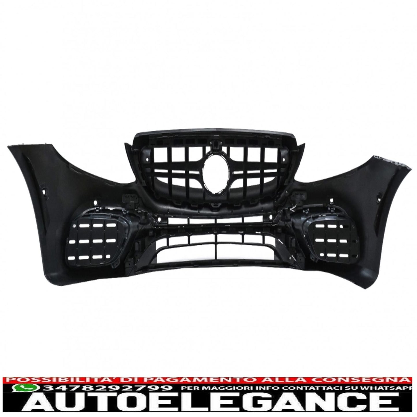 Front bumper suitable for mercedes e class w213 s213 c238 a238 (2016-2019) e63 design