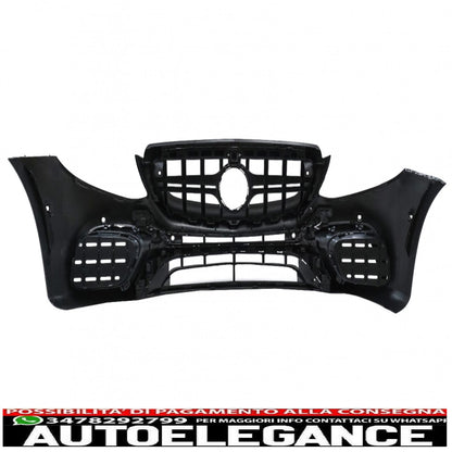 Front bumper suitable for mercedes e class w213 s213 c238 a238 (2016-2019) e63 design