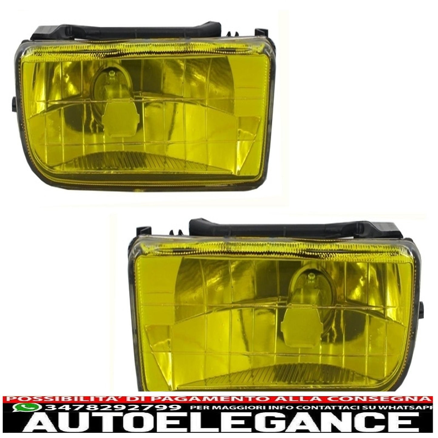 kit carrozzeria adatto per bmw 3er e36 (1992-1997) design m3 con fendinebbia gialli