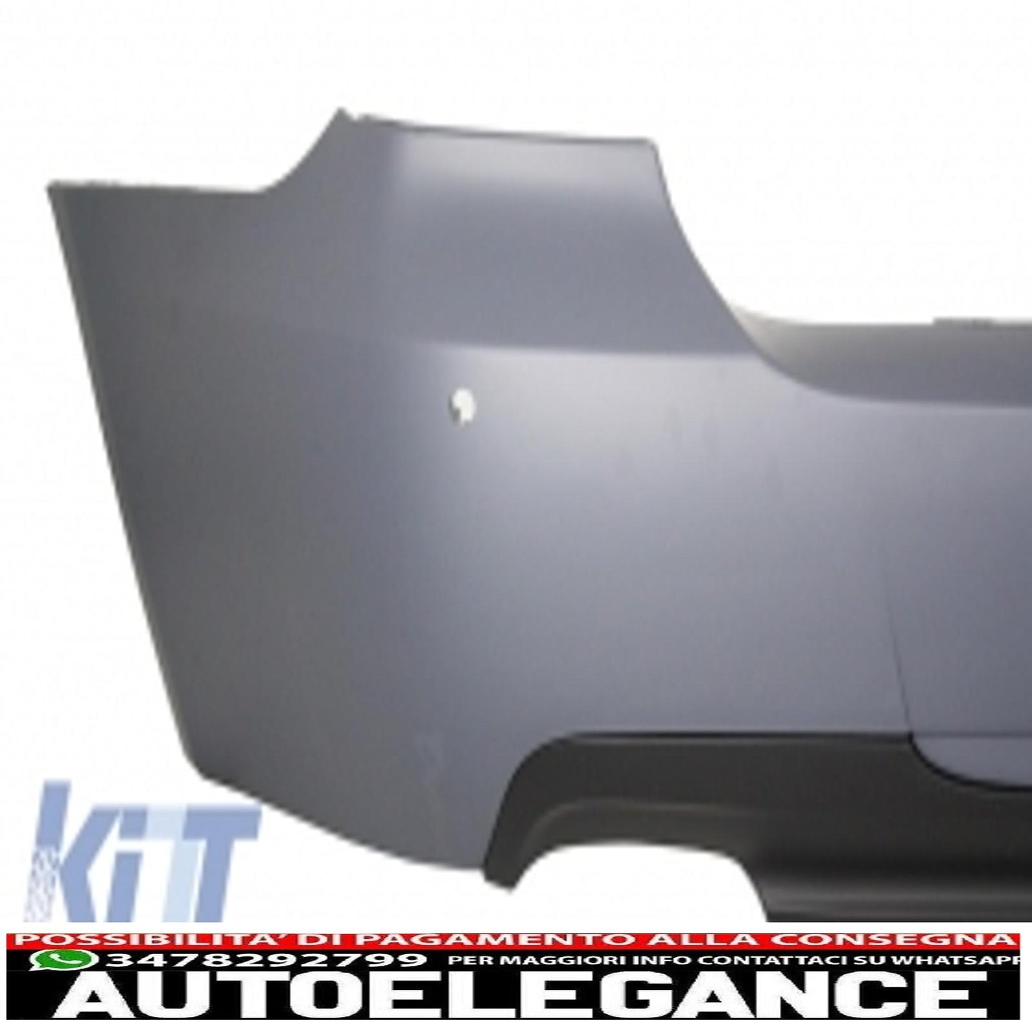 body kit suitable for bmw 3 series touring e91 (2005-2008) m-technik design with m-power exhaust silencer 