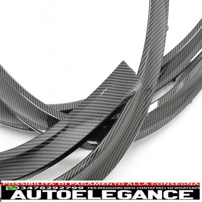 parafanghi per passaruota con 32 clip in plastica per auto adatti per BMW X5 F15 (2014-2018) m-design m-sport carbon look