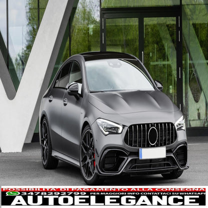 Paraurti anteriore adatto per mercedes cla c118 berlina x118 shooting Brake (2019-up) design cla45