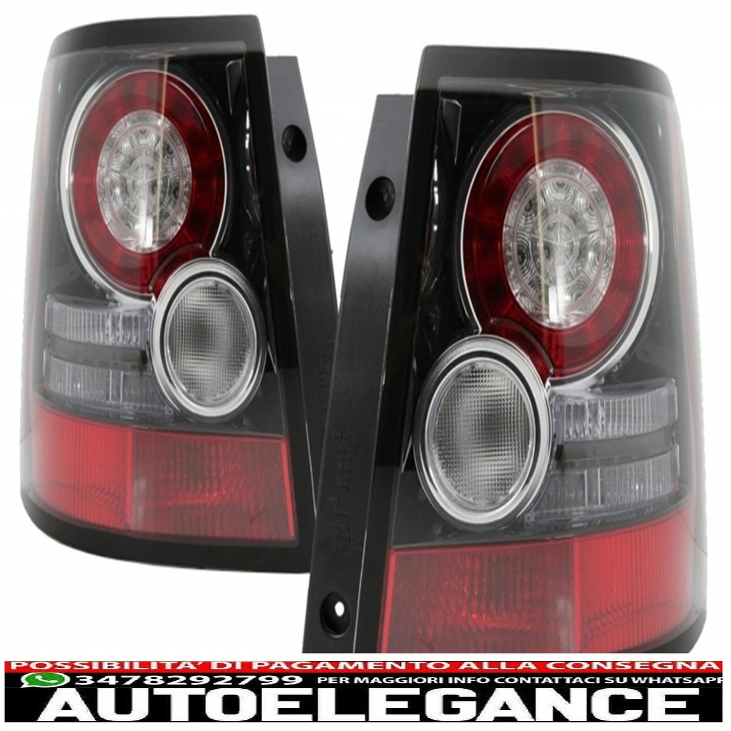 LED headlights and taillights suitable for Range Rover Sport L320 (2009-2013) restyling design