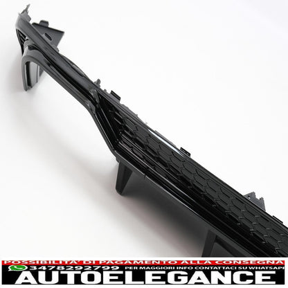 Diffusore d'aria per mantovana paraurti posteriore adatto per audi a5 f5 s-line (2017-2019) design rs5
